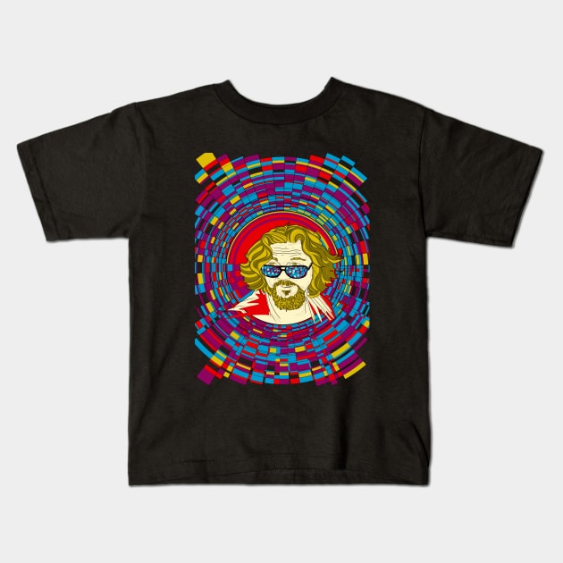 The Dude Kids T-Shirt by paintchips